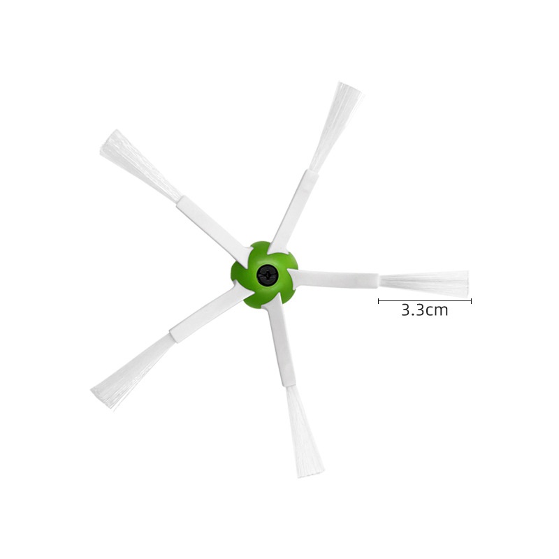 อะไหล่แปรงด้านข้าง-อุปกรณ์เสริม-สําหรับหุ่นยนต์ดูดฝุ่น-irobot-roomba-i3-i3-i4-i7-i7-e5-e6-e7-6-ชิ้น