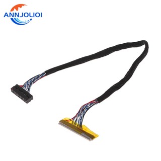 Ann สายเคเบิล FIX 30 Pin 1ch 6bit LVDS 26 ซม. สําหรับแผง LCD 14 1-15 6 นิ้ว