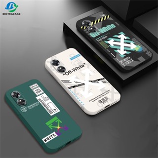 เคสโทรศัพท์ซิลิโคน แบบนิ่ม ลาย Binteacase สําหรับ OPPO Reno 8T A78 A58 A17 A57 2022 A15 A16 A16K A54 A53 A12 A5S A7 A3S A11k A52 A92 A94 A37 F9 5F A1K A31 A8 A55 C1