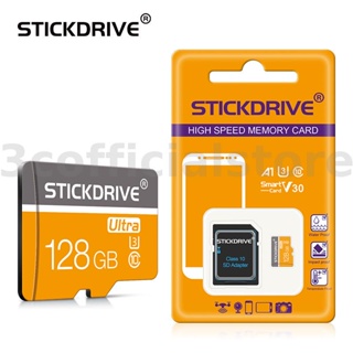 Stickdrive การ์ดหน่วยความจํา Micro SD 128GB TF สําหรับกล้องบันทึกวิดีโอ โทรศัพท์มือถือ
