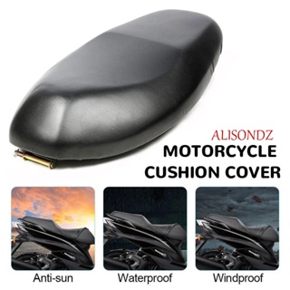 Alisondz ผ้าคลุมเบาะรถจักรยานยนต์ไฟฟ้า สากล กันฝน สกูตเตอร์ แผ่นกันแดด กันน้ํา E-bike Seat Cover Motorbike Seat Protector