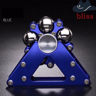 Bliss ของเล่น Fidget Spinner Five Bead Ferris Wheel Fingertip Gyroscope สเตนเลส สําหรับเล่นคลายเครียด