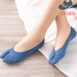 Bliss ถุงเท้าผู้หญิง ไม่ซ้ําใคร สบาย สีลูกกวาด การออกแบบแฟชั่น ผ้าฝ้าย แยกนิ้วเท้า ถุงเท้าเรือ สไตล์เกาหลี ชุดชั้นใน