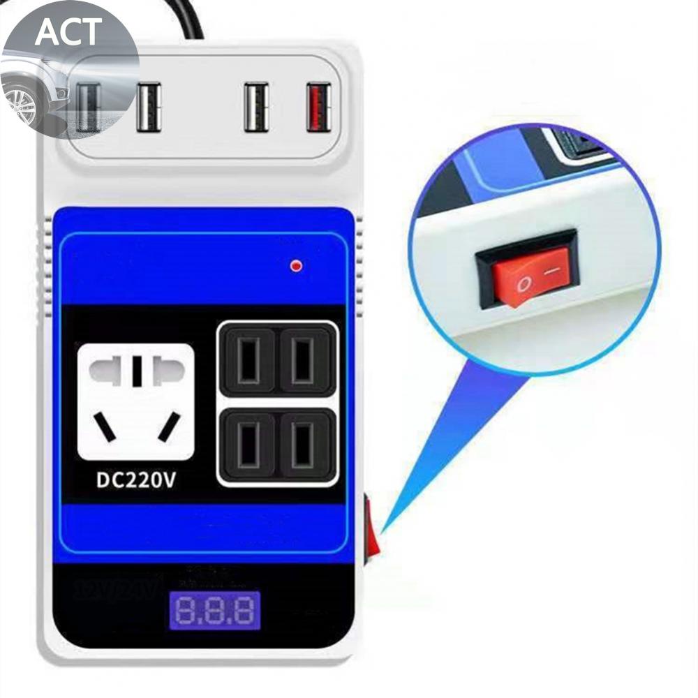 อินเวอร์เตอร์แปลงไฟ-12v-24v-เป็น-dc110v-220v-แบบสากล-สําหรับรถยนต์