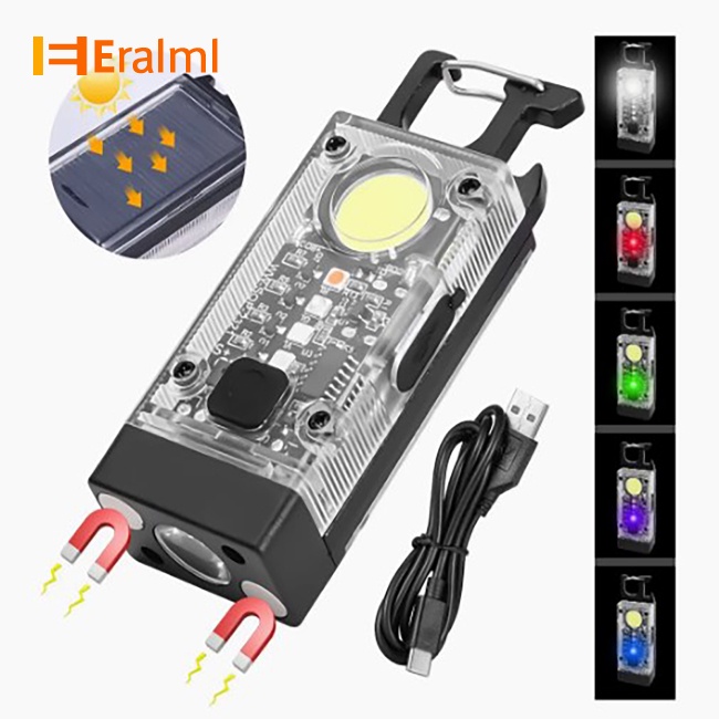 eralml-พวงกุญแจไฟฉาย-led-1000lm-สว่างมาก-ขนาดพกพา-พร้อมฐานแม่เหล็กเปิดขวด