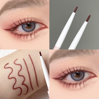 Pinkcoco eyeliner glue pen 0. 01 very fine silk slippery color waterproof, sweat-proof, durable and non-halo dyed fine-headed pen