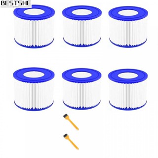 อะไหล่ไส้กรองทําความสะอาด แบบเปลี่ยน 6 ชิ้น