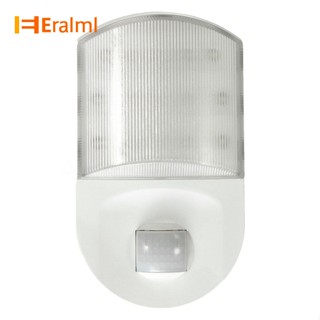 Eralml โคมไฟอินฟราเรด LED 9 ดวง มีโมชั่นเซนเซอร์ ปลั๊ก EU สําหรับติดตกแต่งผนังบ้าน ห้องนอน ห้องโถง