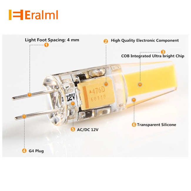 eralml-หลอดไฟฮาโลเจน-led-g4-3w-5w-12v-แบบเปลี่ยน-สําหรับโคมไฟระย้า-10-ชิ้น