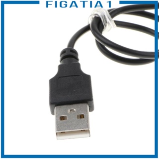 [figatia1] สายชาร์จ USB 3 Pin แบบเปลี่ยน สําหรับนาฬิกาข้อมือ