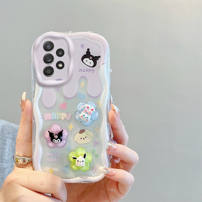 เคสซัมซุง-a52-เคส-samsung-a72-เคส-samsung-a53-เคสโทรศัพท์มือถือ-ลายตุ๊กตา-3d-สีครีม-สําหรับ-samsung-a72-samsung-a52-samsung-a53