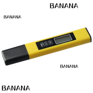Banana1 ชุดทดสอบคุณภาพน้ําดิจิทัล หน้าจอ LCD 3 in 1 TDS ความแม่นยําสูง TDS EC และอุณหภูมิ หน้าจอแบ็คไลท์ ขนาดใหญ่ สําหรับตู้ปลา