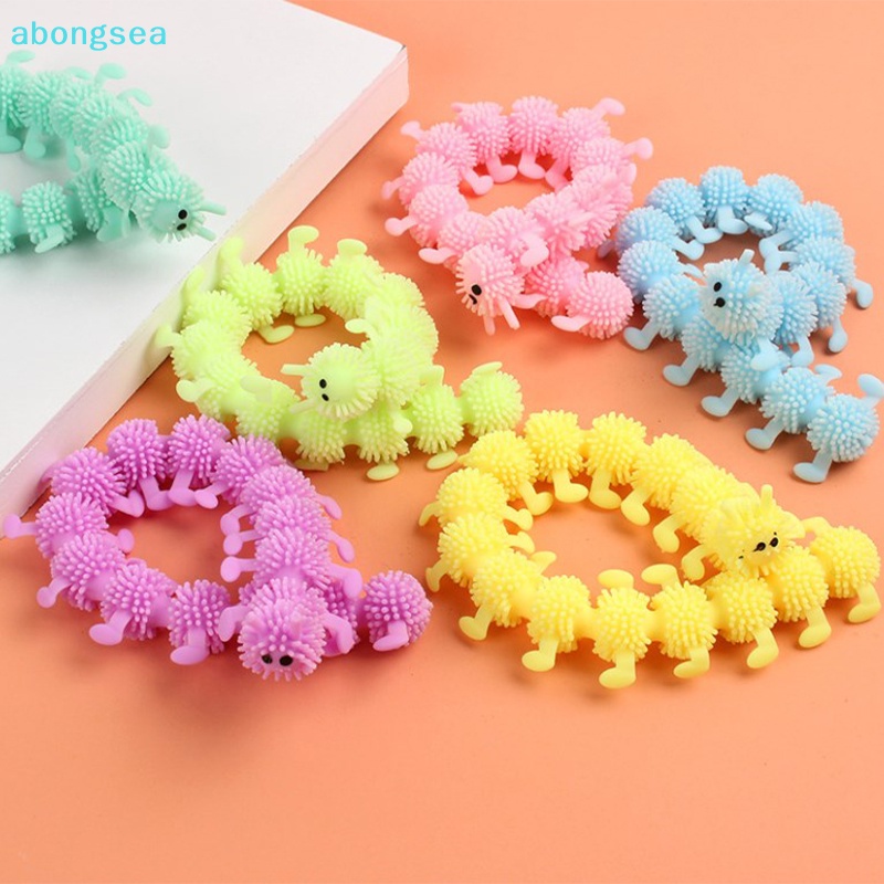 abongsea-fidget-toys-หนอนยืดสตริงป้องกันความเครียดสตริง-fidget-autismo-vent-nice