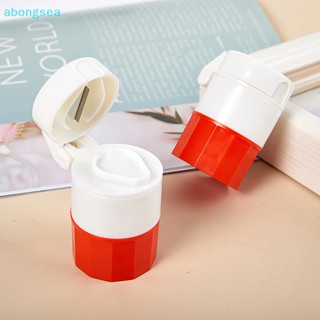 Abongsea 4 In 1 กล่องตลับยา 4 ชั้น แบบพกพา