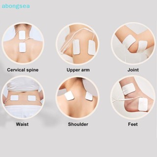 Abongsea แผ่นอิเล็กโทรด สําหรับเครื่องฝังเข็ม กายภาพบําบัดกล้ามเนื้อ 20 ชิ้น