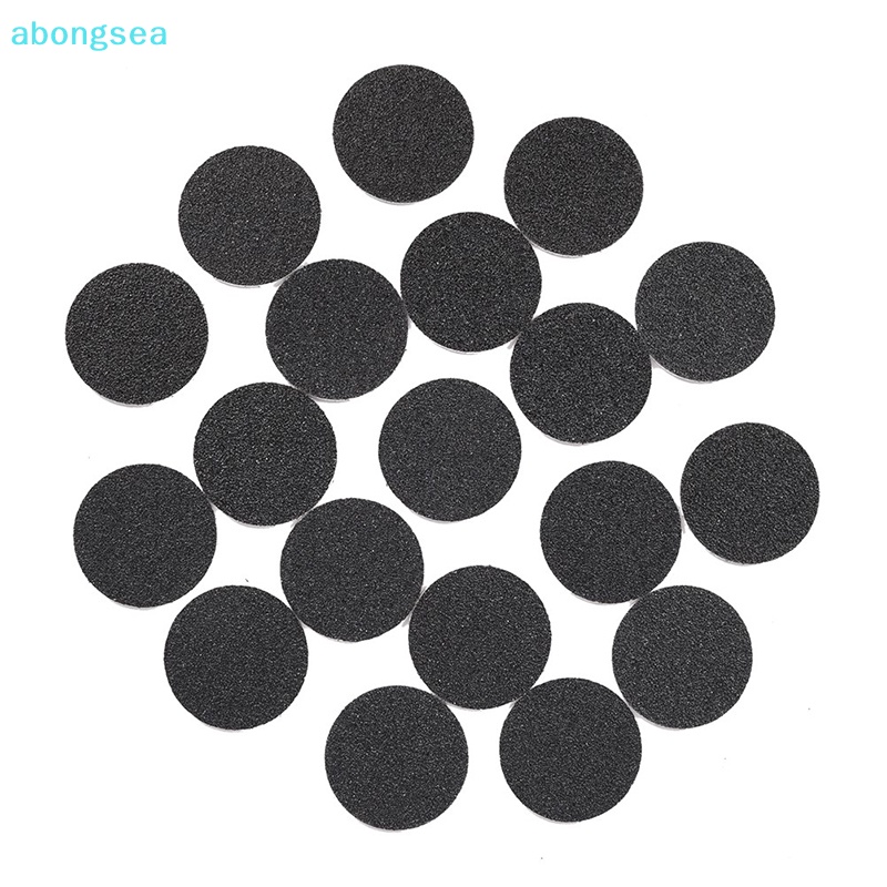 abongsea-แผ่นกระดาษทรายขัดเท้าไฟฟ้า-แบบเปลี่ยน-สําหรับดูแลเท้า-60-ชิ้น