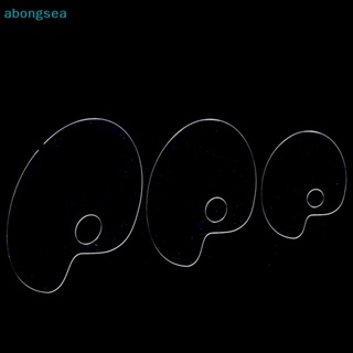 Abongsea จานผสมสีน้ํา อะคริลิคใส 1 ชิ้น