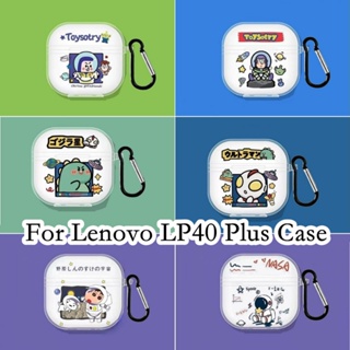 【ส่วนลด】เคสหูฟัง แบบนิ่ม ลายการ์ตูน สําหรับ Lenovo LP40 Plus LP40 Plus
