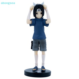 Abongsea ตุ๊กตาฟิกเกอร์ อนิเมะนารูโตะ Sasuke Figma Q Version ของเล่นสําหรับเด็ก