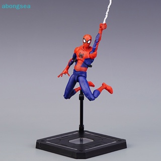 Abongsea ตุ๊กตาฟิกเกอร์ Spider-Verse Action SV Parallel Universe Fat Peter Parker Spider Man ของเล่นสําหรับเด็ก