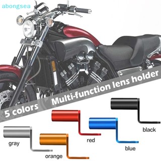 Abongsea อุปกรณ์เมาท์ขาตั้ง ติดกระจกมองหลัง สําหรับวางโทรศัพท์มือถือ ติดกับรถมอเตอร์ไซค์
 ดี