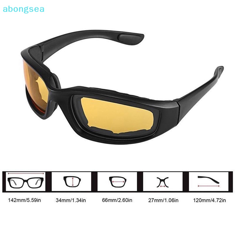 abongsea-แว่นตากันแดด-เลนส์โพลาไรซ์-ป้องกันแสงสะท้อน-สําหรับขับขี่รถจักรยานยนต์