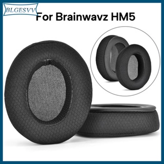 Blg ฟองน้ําครอบหูฟัง แบบนิ่ม ทนทาน แบบเปลี่ยน สําหรับ Brainwavz HM5 M50X