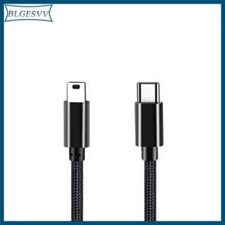 Blg สายชาร์จ Type-C เป็น Mini USB รองรับการส่งข้อมูล