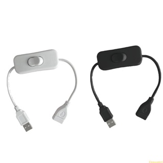 Bei สายชาร์จ USB เป็น USB พร้อมสวิตช์ USB2 0 สําหรับคีย์บอร์ด เมาส์ พัดลม