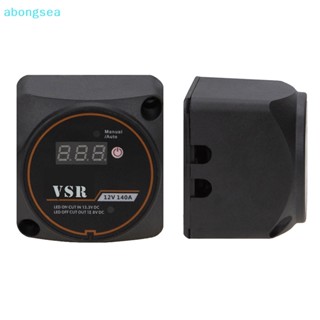 Abongsea รีเลย์ชาร์จแรงดันไฟฟ้าดิจิทัล VSR 12V 140A สําหรับรถยนต์ เรือยอร์ช เรือยอร์ช