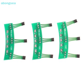 Abongsea บอร์ดโมดูลเซนเซอร์ PCB ความแม่นยําสูง 3144 41F 43F 120 องศา สําหรับสกูตเตอร์ไฟฟ้า