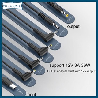 Blg สายเคเบิลทริกเกอร์ UsbC- เป็น DC5 5x2 5 มม. 12V สําหรับมอนิเตอร์ LCD 3 0 3 5 4 0 4 8 5 5 มม.