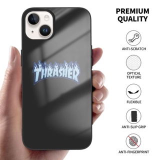 เคสโทรศัพท์มือถือ ลาย Thrasher คุณภาพสูง สไตล์คลาสสิก สําหรับ IPhone 14 13 12 11 Pro Max
