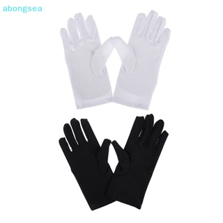 Abongsea ถุงมือผ้าฝ้าย สีขาว สําหรับเล่นพิธีกรรม 1 คู่
 ดี