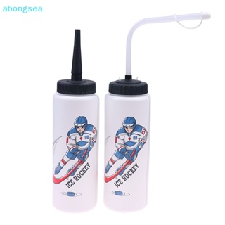Abongsea ขวดน้ํา ฮอกกี้ น้ําแข็ง ไร้ BPA 1000 มล. แบบพกพา อุปกรณ์กีฬากลางแจ้ง ดี