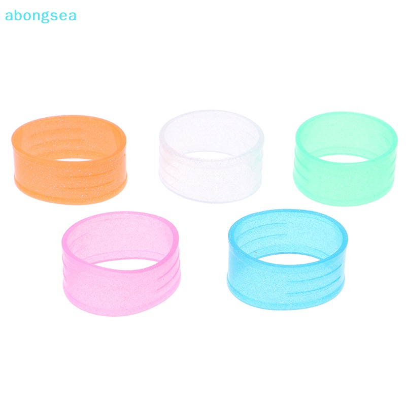 abongsea-แหวนซิลิโคนเรืองแสง-สําหรับไม้เทนนิส