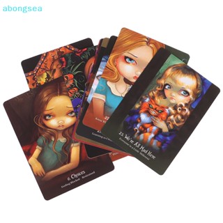 Abongsea ไพ่ทาโรต์ Alice The Wonderland Oracle 45 ชิ้น