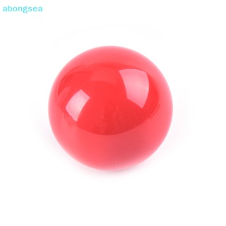 Abongsea ลูกบิลเลียดสนุ๊กเกอร์เรซิ่น สีแดง 52.5 มม. 1 ชิ้น