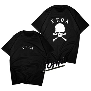 แฟชั่นใหม่ล่าสุด เสื้อยืด พิมพ์ลาย Crew Zero T.F.O.A/T-Shirt