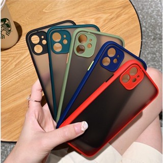 เคสขอบสีหลังขุ่น สำหรับ xiaomi - redmi 10c A1 A2 A1+ A2+ 12 12C  Note12(4G) Note12(5G) Note12pro