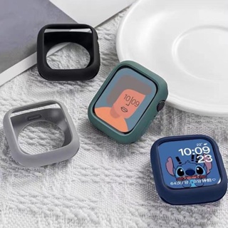 เคสนาฬิกาข้อมือ ซิลิโคนนิ่ม สีแคนดี้ สําหรับ Apple Watch Cover 8 7 6 Se 5 8 Ultra 49 มม. 45 มม. 42 มม. 38 มม. Iwatch Series 44 มม. 40 มม. 41 มม.