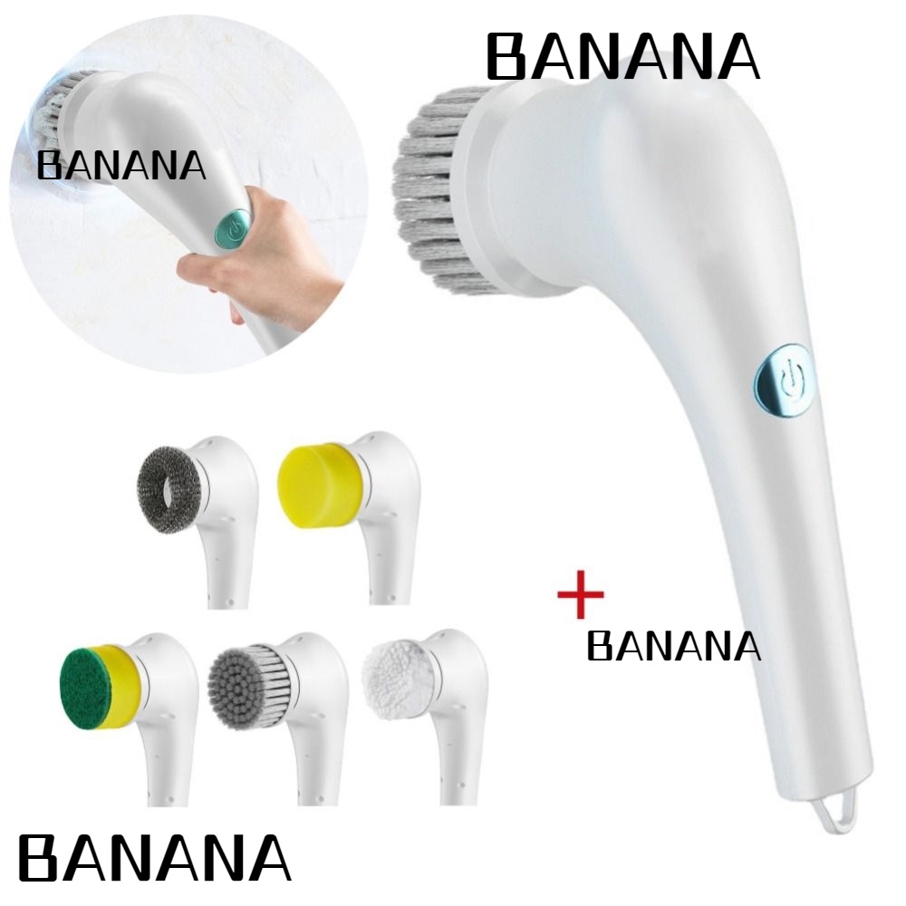 banana1-ชุดแปรงสว่านไฟฟ้า-พร้อมหัวชาร์จ-usb-5-หัว-สําหรับอ่างล้างจาน