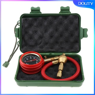 [dolity] เครื่องวัดความดันลมยาง พร้อมท่อยืดหยุ่น และที่ปล่อยลมยาง 5-70PSI YX 098