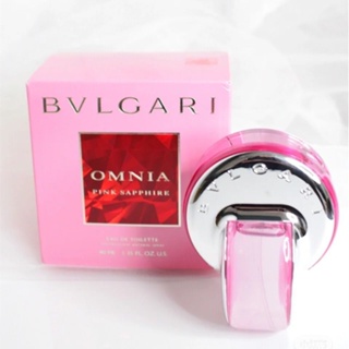 [🎀100%สปอตของแท้ ✅จัดส่งที่รวดเร็ว] Bvlgari Omnia Pink Sapphire EDT 5ml