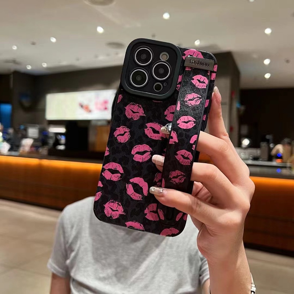 เคสโทรศัพท์มือถือ-tpu-แบบนิ่ม-ลายริมฝีปาก-สีแดง-สําหรับ-iphone-14-14promax-14pro-13pro-12pro-12promax-13promax-11pro