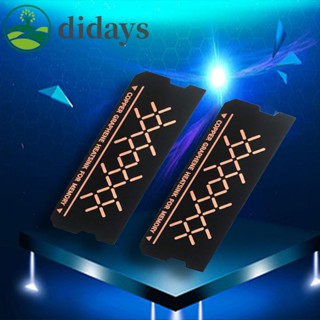 แผ่นกระจายความร้อน ต้านอนุมูลอิสระ สําหรับโมดูลหน่วยความจํา PC DDR5 DDR4 DDR3 2 ชิ้น