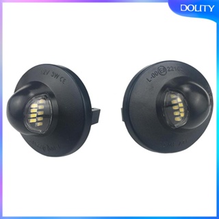 [dolity] หลอดไฟ Led ติดป้ายทะเบียนรถยนต์ 990-2014 1990-1999