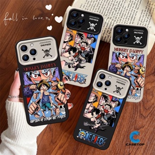 เคสโทรศัพท์มือถือแบบนิ่ม กันกระแทก ลายการ์ตูนอนิเมะ One Piece สําหรับ IPhone 11 14 13 12 Pro MAX 7Plus X XR 7 6 6S 8 Plus XS MAX SE 2020