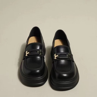 SELINE   รองเท้าแตะ รองเท้าแฟชั่น สะดวกสบาย ฟชั่น ด้านล่างหนา 2023 ใหม่  ทันสมัย สวย Chic Korean Style B92G029 37Z230910