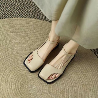 Leosoxs   รองเท้าแตะ รองเท้าแฟชั่น สะดวกสบาย ฟชั่น ด้านล่างหนา 2023 ใหม่  fashion Korean Style Stylish รุ่นใหม่ B98G1KF 36Z230909